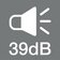 39 dB 
